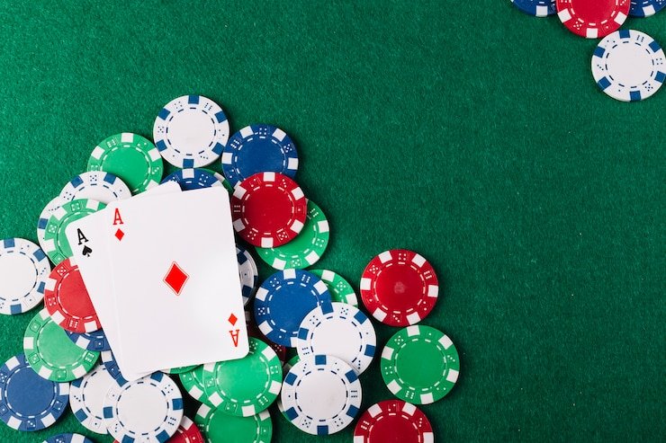 Live WTA Tour studio at bolabagus33.com with dealer, card tables, and game interface